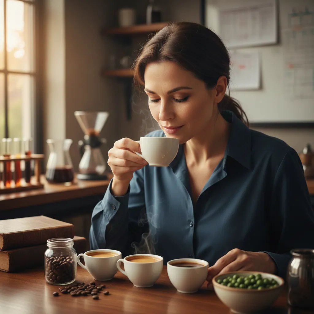 تشخیص کیفیت قهوه